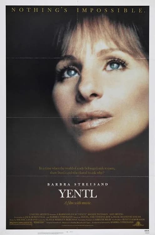 Yentl film posteri